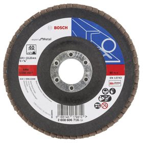 Bosch 125 mm 40 Kum Expert Serisi Metal Flap Disk