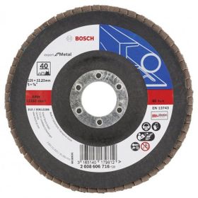 Bosch 125 mm 40 Kum Expert Serisi Metal Flap Disk