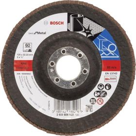 Bosch 125 mm 60 Kum Best Serisi Metal Flap Disk