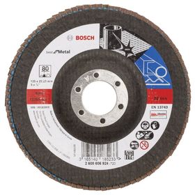 Bosch 125 mm 80 Kum Best Serisi Metal Flap Disk