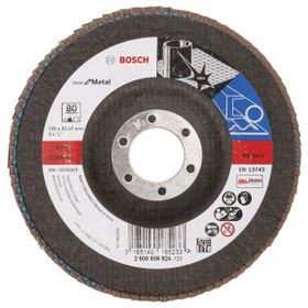 Bosch 125 mm 80 Kum Best Serisi Metal Flap Disk