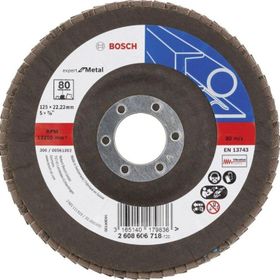 Bosch 125 mm 80 Kum Expert Serisi Metal Flap Disk
