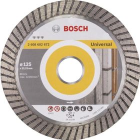 Bosch 125 mm Best Serisi Genel Yapı Malzemeleri İçin Turbo Segmanlı Elmas Kesme Diski