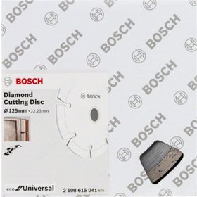 Bosch 125 mm Ekonomik Seri 9+1 Genel Yapı Malzemeleri İçin Elmas Kesme Diski