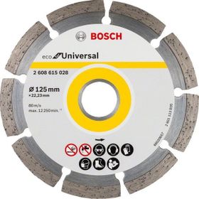 Bosch 125 mm Ekonomik Seri Genel Yapı Malzemeleri İçin Elmas Kesme Diski