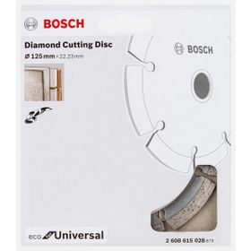 Bosch 125 mm Ekonomik Seri Genel Yapı Malzemeleri İçin Elmas Kesme Diski