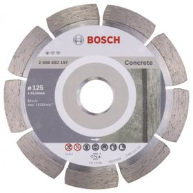 Bosch 125 mm Standard Seri Beton için Elmas Kesme Diski