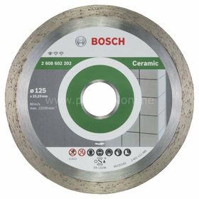 Bosch 125 mm Standard Seri Seramik İçin Elmas Kesme Diski