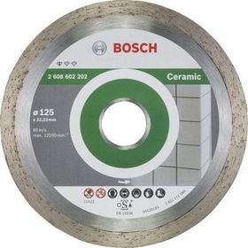 Bosch 125 mm Standard Seri Seramik İçin Elmas Kesme Diski