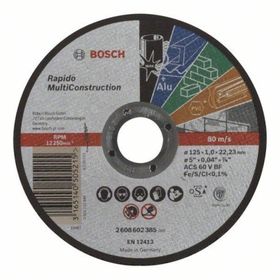 Bosch 125 x 1.0 mm Rapido Multiconstruction
