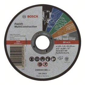 Bosch 125 x 1.0 mm Rapido Multiconstruction