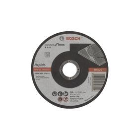 Bosch 125x1 mm Standard For Inox Kesme Taşı Rapido