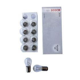 Bosch 12V 21W 1016 Çift Duy Şaşı P21/5W Bay 15d 10 Adet Far Ampülü