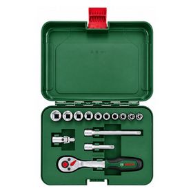 Bosch 1/4 14 Parça Altı Köşe Lokma Takımı