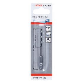 Bosch 1/4 Adap. Metal 3.2 mm Matkap Ucu