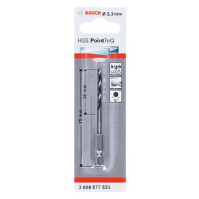 Bosch 1/4 Adap. Metal 3.3 mm Matkap Ucu