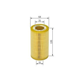 Bosch 1457429126 Mercedes W210 W211 W220 W203 Cl203 S210 S211 C30 E320 Yağ Filtresi