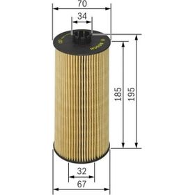 Bosch 1457429152 Passat Yağ Filtresi