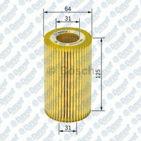 Bosch 1457429243 Golf V Jetta III Passat Yağ Filtresi