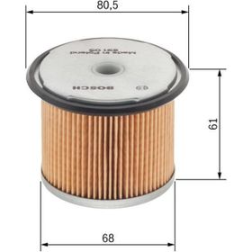 Bosch 1457429291 Dizel Partner Beringo Expert Scudo 1.9D P306 P406 Yakıt Filtresi