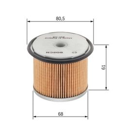 Bosch 1457429291 Dizel Partner Beringo Expert Scudo 1.9D P306 P406 Yakıt Filtresi
