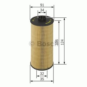 Bosch 1457429302 Vectra C Signum Espace Yağ Filtresi