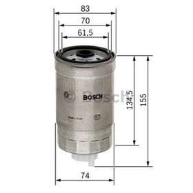 Bosch 1457434105 Mazot Filtresi