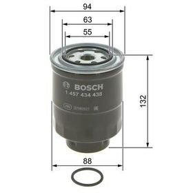 Bosch 1457434438 Ford Ranger Yakıt Filtresi