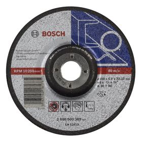 Bosch 150 x 6.0 mm Expert Serisi Bombeli Metal Taşlama Diski