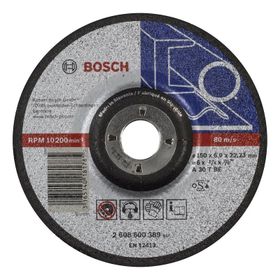 Bosch 150 x 6.0 mm Expert Serisi Bombeli Metal Taşlama Diski