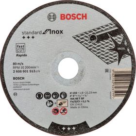 Bosch 150x1.6 mm Standard Seri Düz Inox Kesme Diski