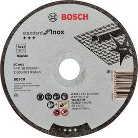 Bosch 150x1.6 mm Standard Seri Düz Inox Kesme Diski