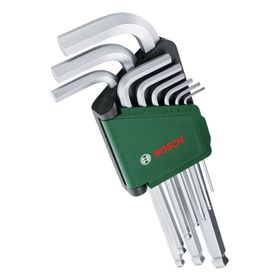 Bosch 1600 A02 BX9 Hex 9 Parça Allen Anahtar Takımı