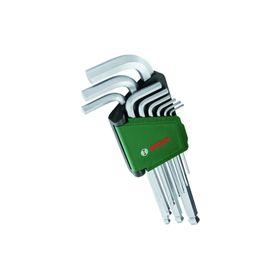 Bosch 1600 A02 BX9 Hex 9 Parça Allen Anahtar Takımı