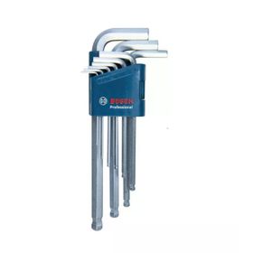 Bosch 1600A01TH5 (1.5-10mm) Professional Allen Hex 9 Parça Anahtar Takımı