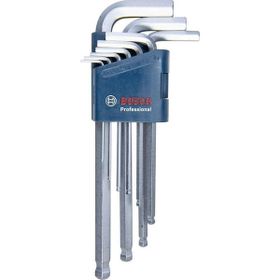Bosch 1600A01TH5 (1.5-10mm) Professional Allen Hex 9 Parça Anahtar Takımı