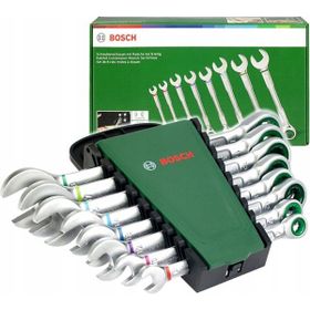 Bosch 1600A027PS 8 Parça Cırcırlı Kombine Anahtar Seti