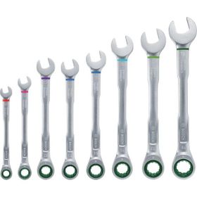 Bosch 1600A027PS 8 Parça Cırcırlı Kombine Anahtar Seti
