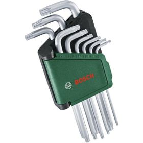 Bosch 1600A02Z9C Torx Allen 9 Parça Anahtar Takımı