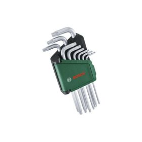 Bosch 1600A02Z9C Torx Allen 9 Parça Anahtar Takımı