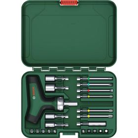 Bosch 1600A02Z9T T Tipi 22 Parça Cırcırlı Tornavida Seti