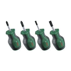 Bosch 1600A032UJ Topaç Kısa 4 Parça Tornavida Seti