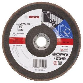 Bosch 180 mm 60 Kum Best Serisi Metal Flap Disk