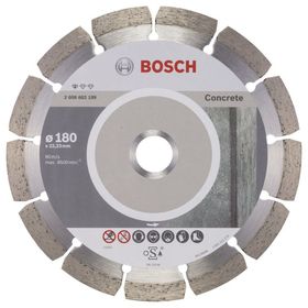 Bosch 180 mm Standard Seri Beton için Elmas Kesme Diski