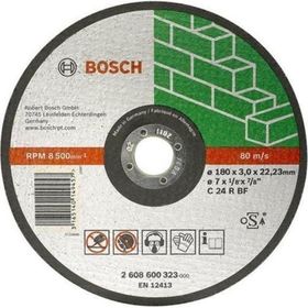 Bosch 180x3 mm Expert For Metal Kesme Taşı Düz