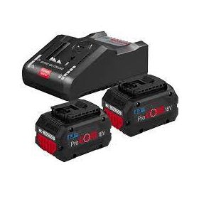 Bosch 18V ProCORE 8.0Ah x 2 Akü Şarj Cihazı Seti