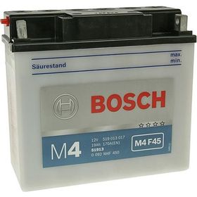 Bosch 19 Ah M4F45 51913-519013 Motosiklet Aküsü