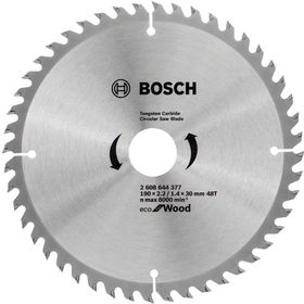 Bosch 190 x 30 mm 48 Diş Ecow Daire Testere Bıçağı