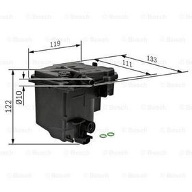 Bosch 190195 Ford Fusion Mazot Filtresi