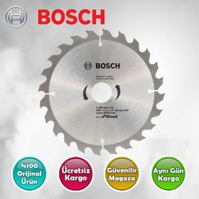 Bosch 190x30 mm 24 Diş Daire Testere Bıçağı